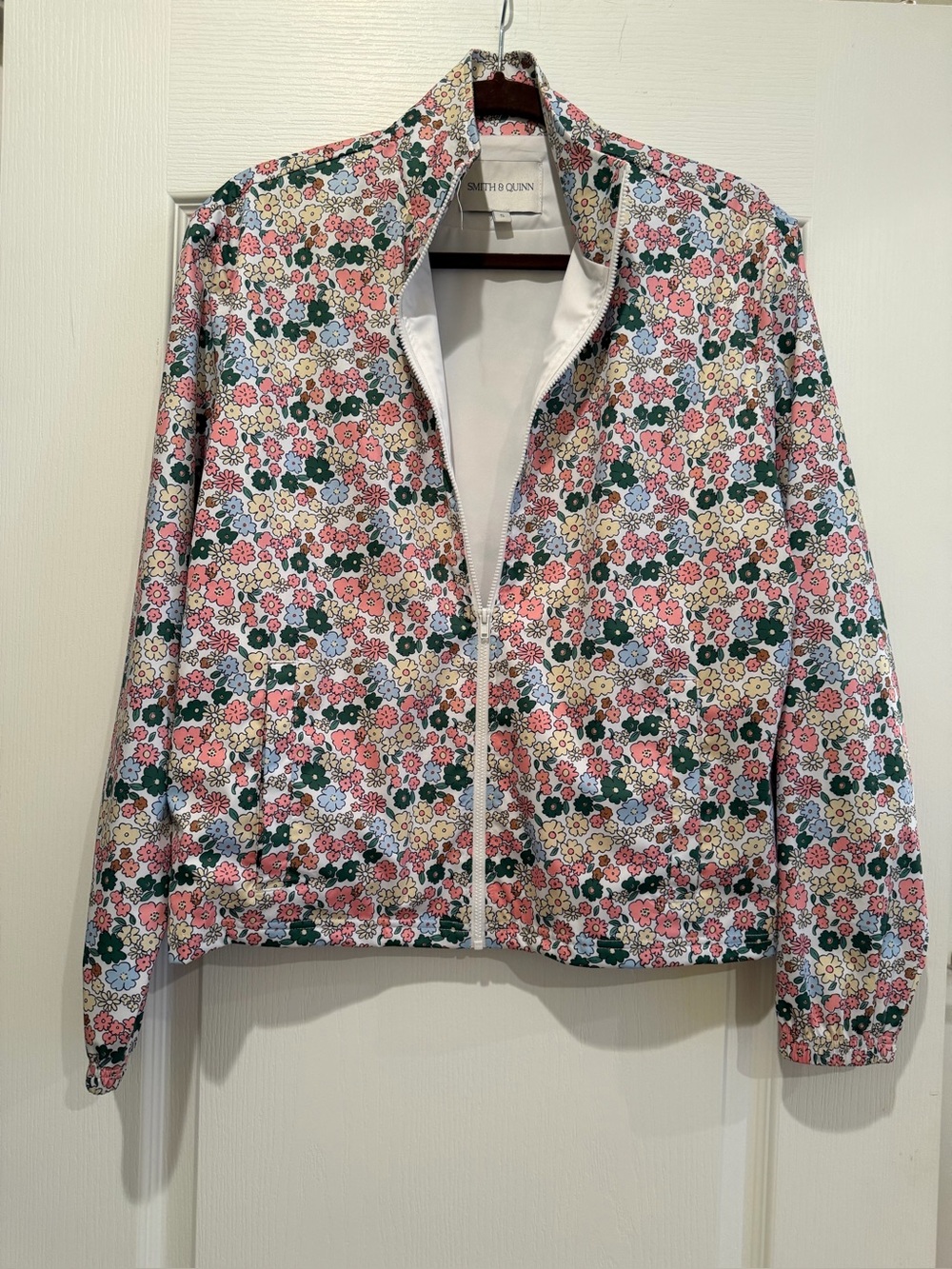 Smith and Quinn  Floral Zip-Front Women's Jacket
